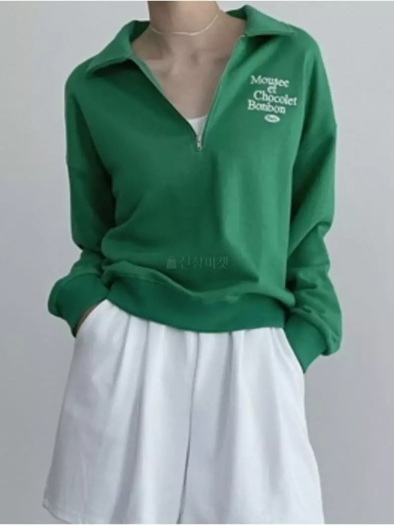 Level - Korean Women Fashion - #momslook - Shoco Sweatshirt - 4