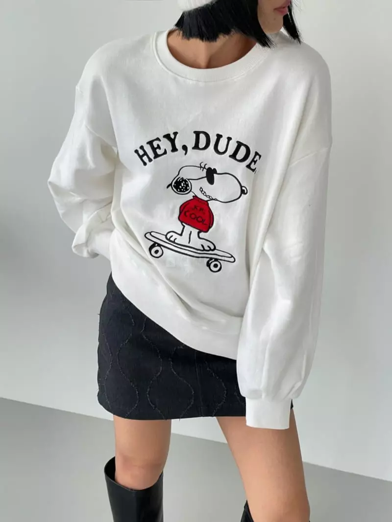 Level - Korean Women Fashion - #womensfashion - Sno Sweatshirt - 5