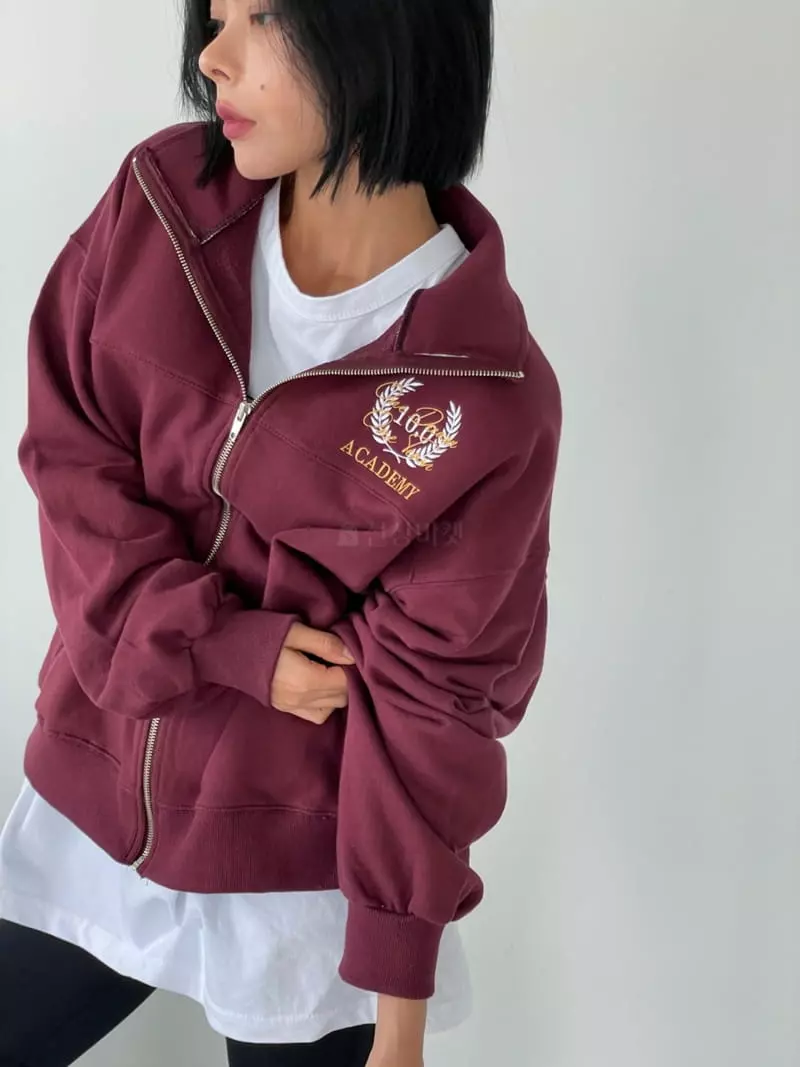 Level - Korean Women Fashion - #momslook - Aca Zip-up Cardigan - 4