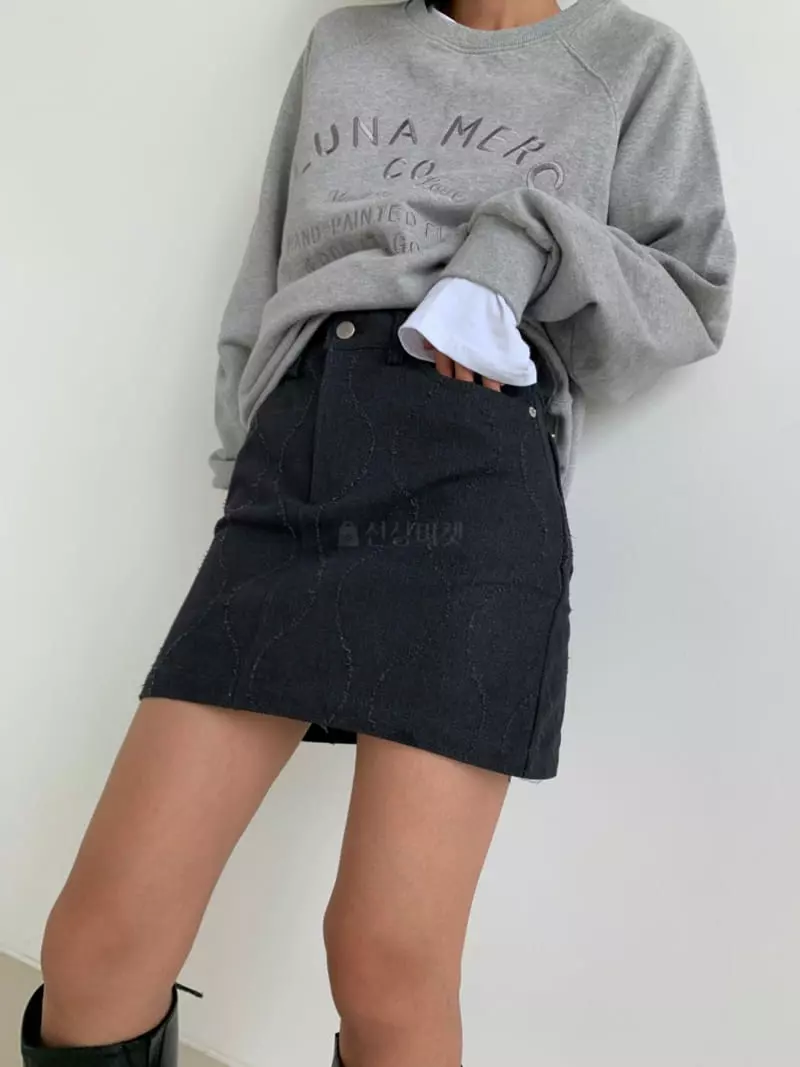 Level - Korean Women Fashion - #womensfashion - Wave Skirt