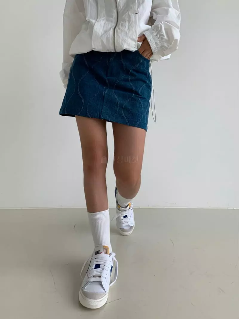 Level - Korean Women Fashion - #womensfashion - Wave Skirt - 9
