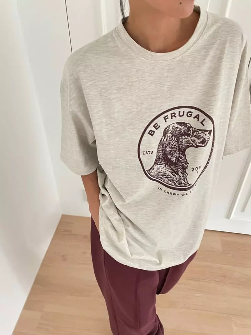 Level - Korean Women Fashion - #womensfashion - Hound Tee - 3