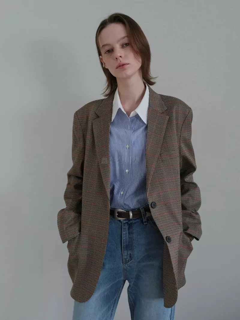 Libre-Cestlavie - Korean Women Fashion - #momslook - Way Stripes Shirt - 7