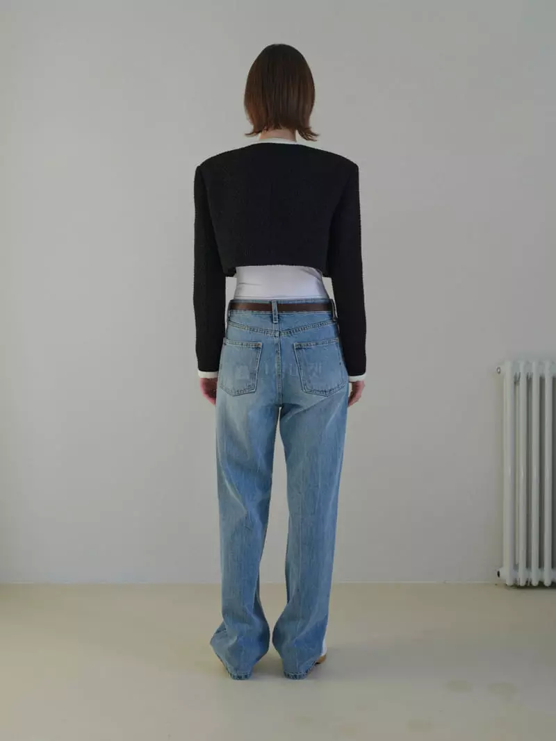 Libre-Cestlavie - Korean Women Fashion - #womensfashion - Elf Crop Jacket - 4