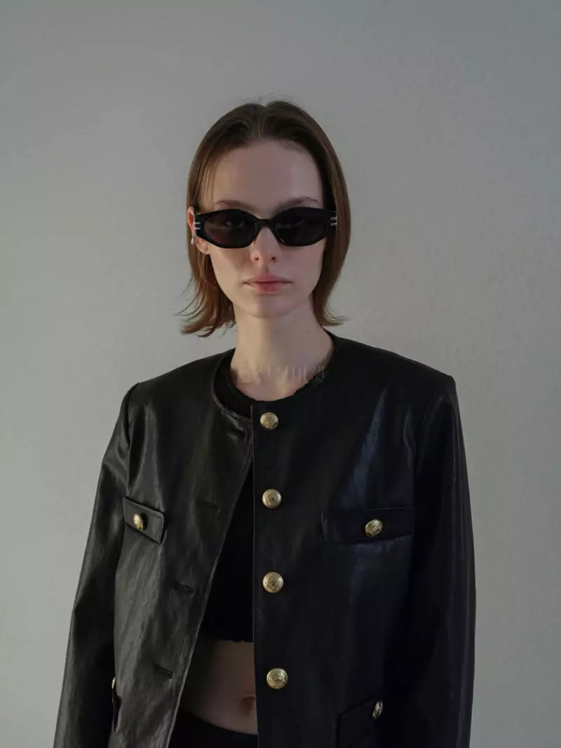 Libre-Cestlavie - Korean Women Fashion - #womensfashion - Eddin Round Neck Jacket - 4