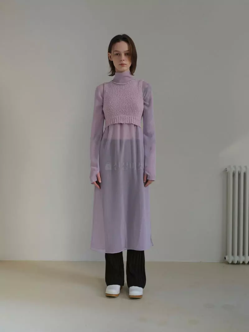 Libre-Cestlavie - Korean Women Fashion - #momslook - Bell See Through One-piece