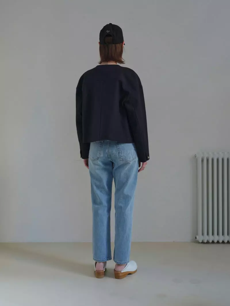 Libre-Cestlavie - Korean Women Fashion - #momslook - 750 AMC Crop Jeans - 3