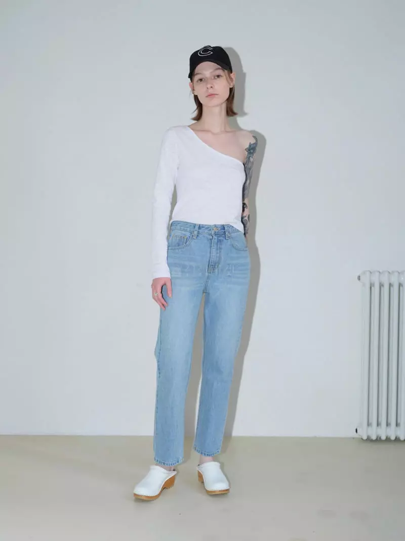 Libre-Cestlavie - Korean Women Fashion - #momslook - 750 AMC Crop Jeans - 5