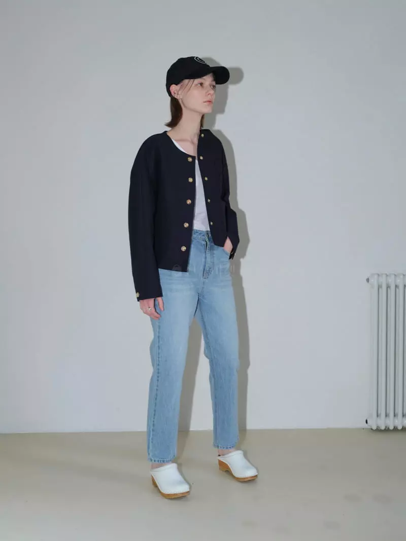 Libre-Cestlavie - Korean Women Fashion - #momslook - 750 AMC Crop Jeans - 7