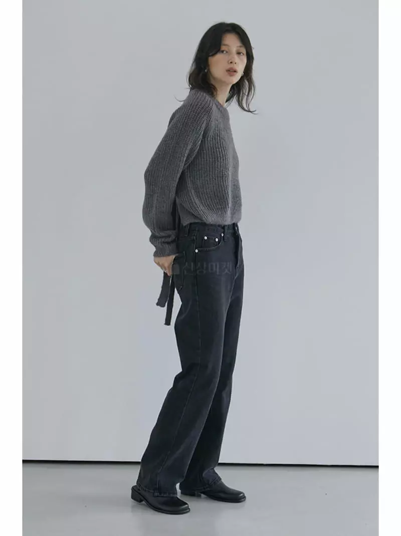 Libre-Cestlavie - Korean Women Fashion - #momslook - 402 Les Jeans - 2