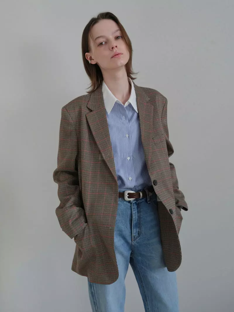 Libre-Cestlavie - Korean Women Fashion - #womensfashion - Way Stripes Shirt - 8