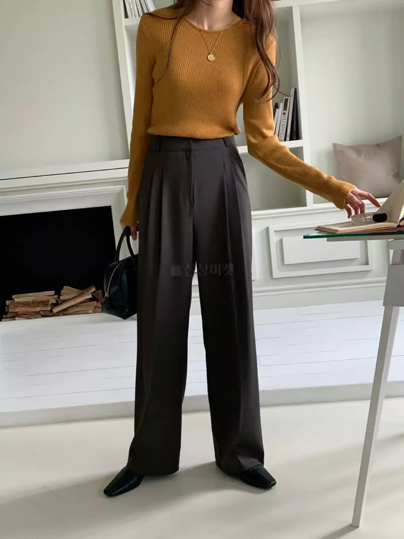 Libre - Korean Women Fashion - #pursuepretty - Bold Pants