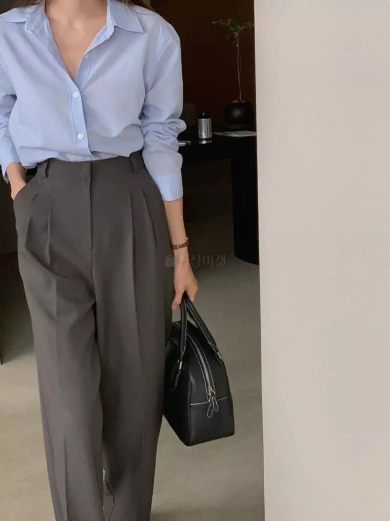 Libre - Korean Women Fashion - #romanticstyle - Bold Pants - 3