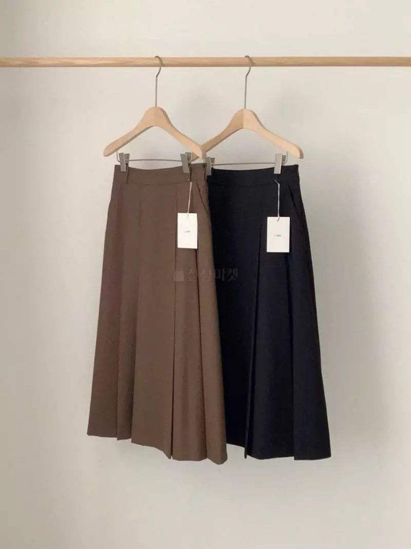 Libre - Korean Women Fashion - #romanticstyle - Bud Wrinkle Skirt