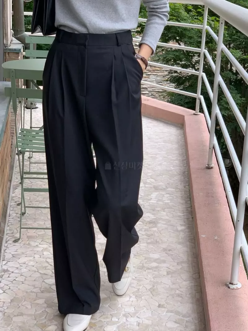 Libre - Korean Women Fashion - #thatsdarling - Bold Pants - 5