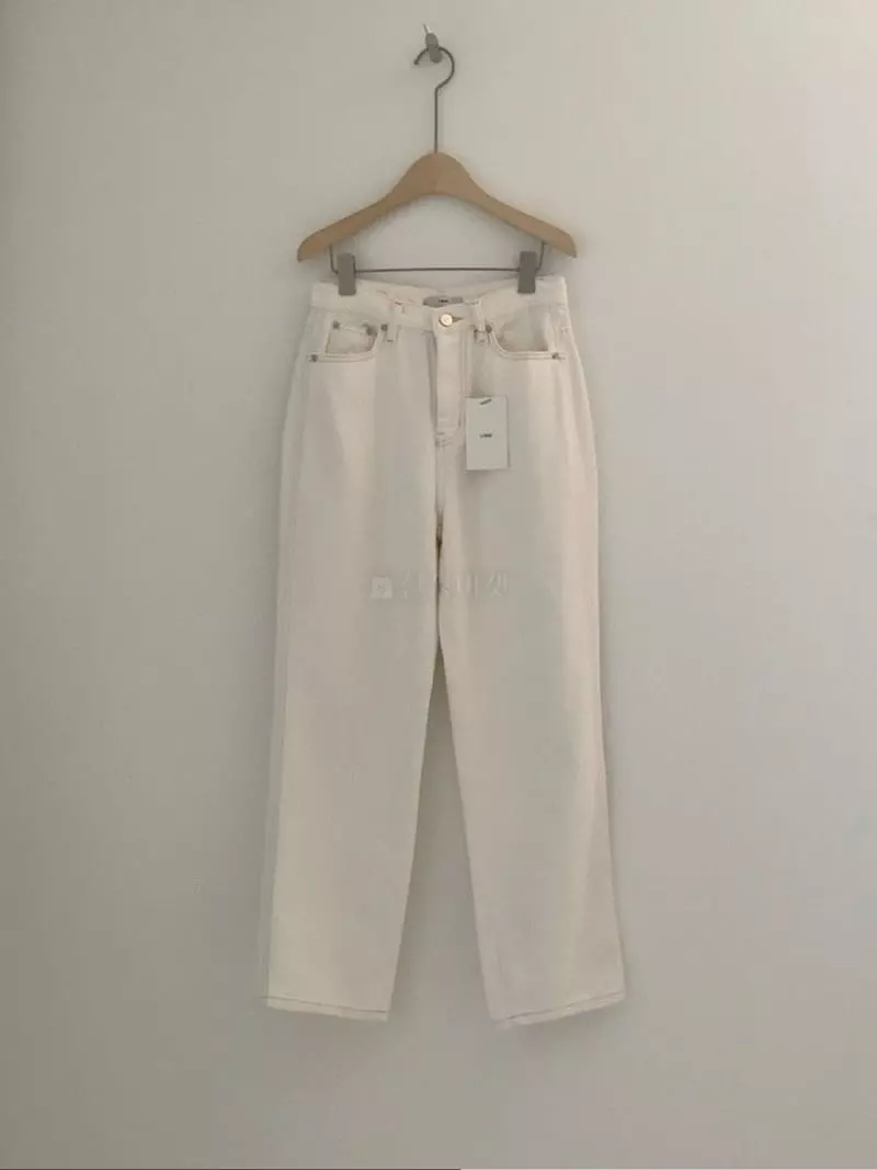 Libre - Korean Women Fashion - #womensfashion - Cream Jeans