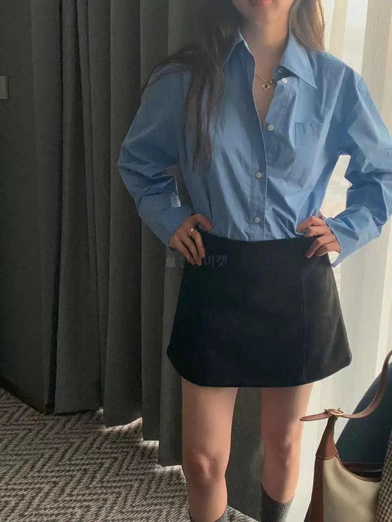 Likewater - Korean Women Fashion - #momslook - Flat Overfit Shirt - 2