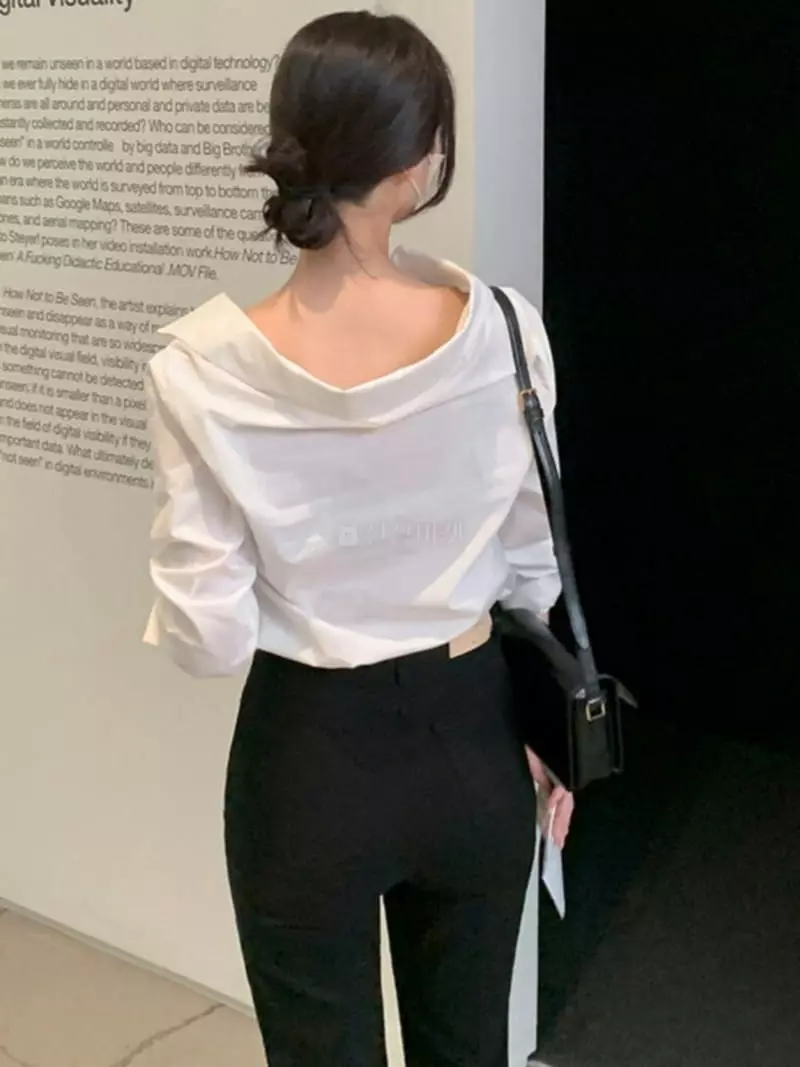 Likewater - Korean Women Fashion - #momslook - Rose Off Shirt - 10