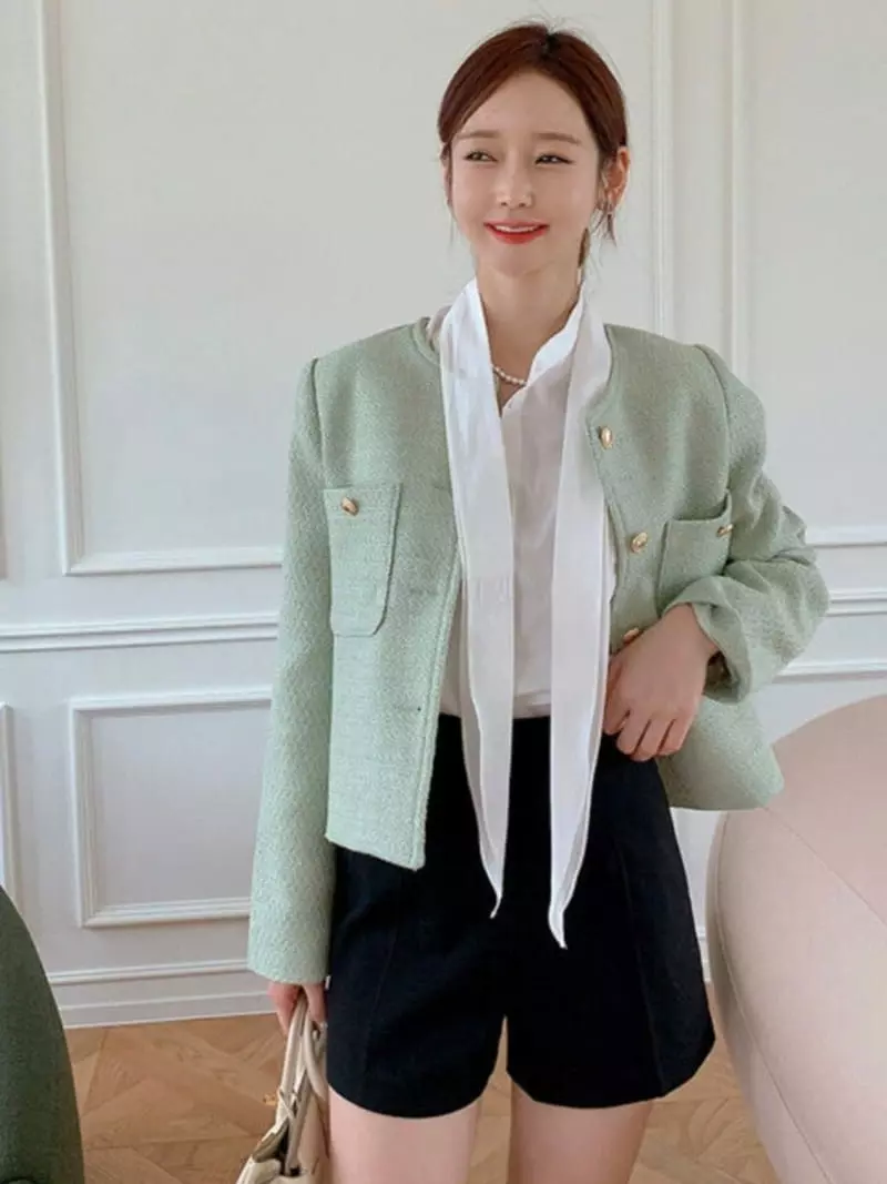 Likewater - Korean Women Fashion - #momslook - Tie Blosue - 9