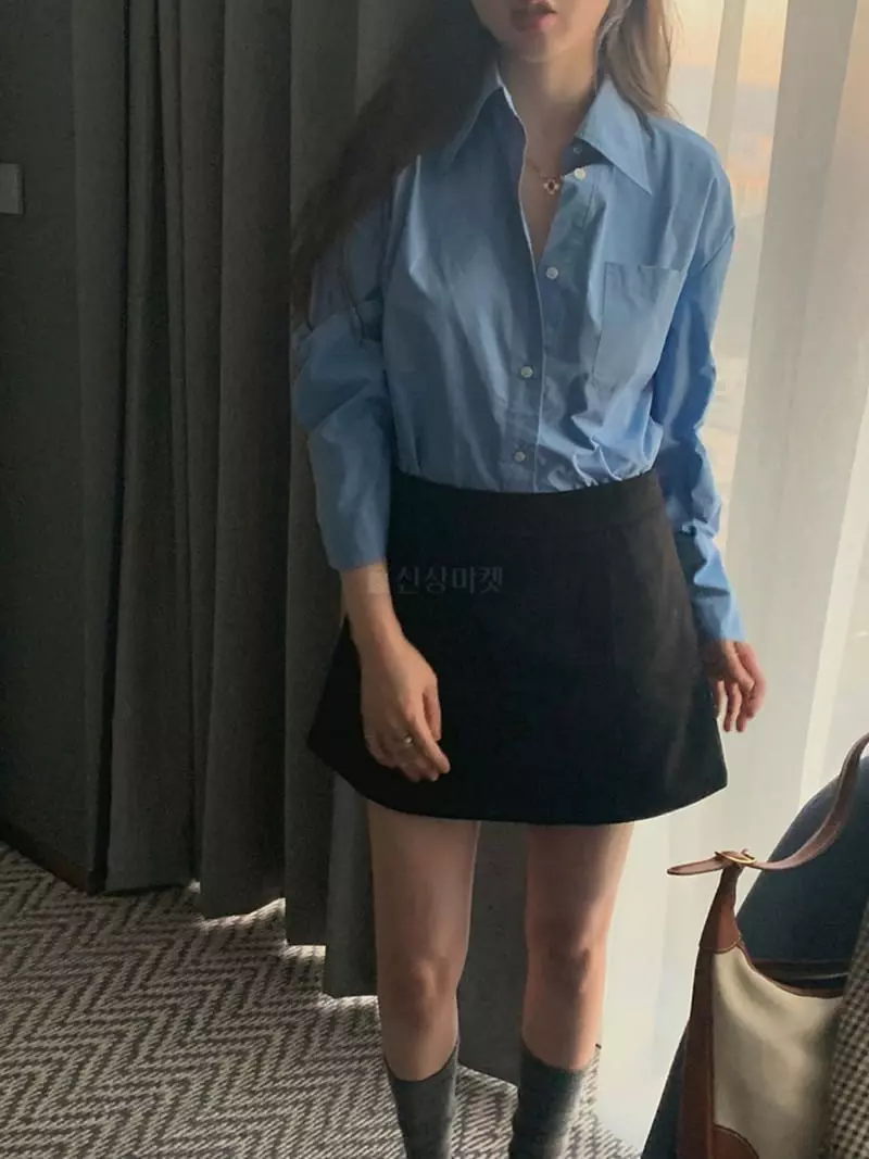 Likewater - Korean Women Fashion - #womensfashion - Flat Overfit Shirt - 3