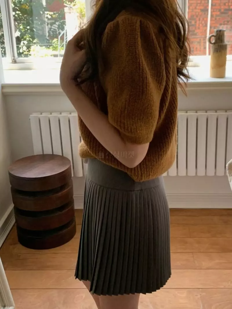 Likewater - Korean Women Fashion - #womensfashion - And U Wrinkle Skirt - 2