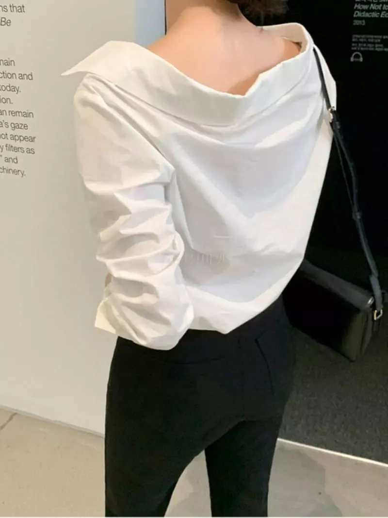 Likewater - Korean Women Fashion - #womensfashion - Rose Off Shirt - 9