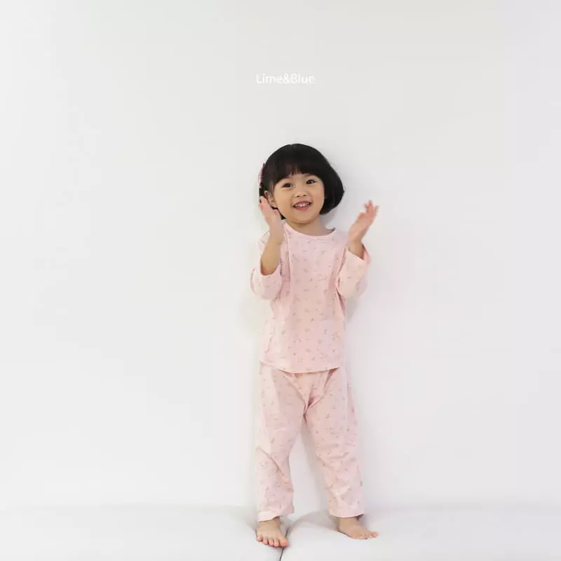 Lime & Blue - Korean Children Fashion - #childofig - Organic Autumn Floral Easywear - 10