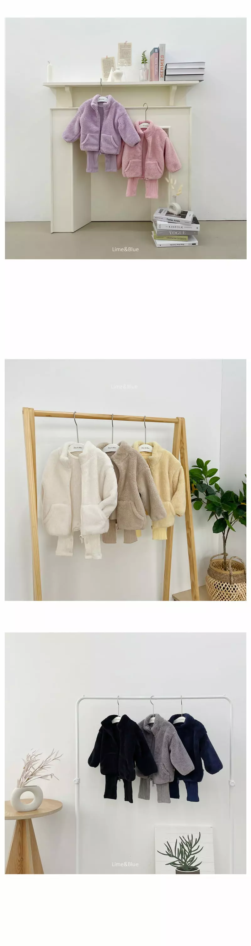 Lime & Blue - Korean Children Fashion - #childofig - Love me Family Fleece Jumper Mom - 2