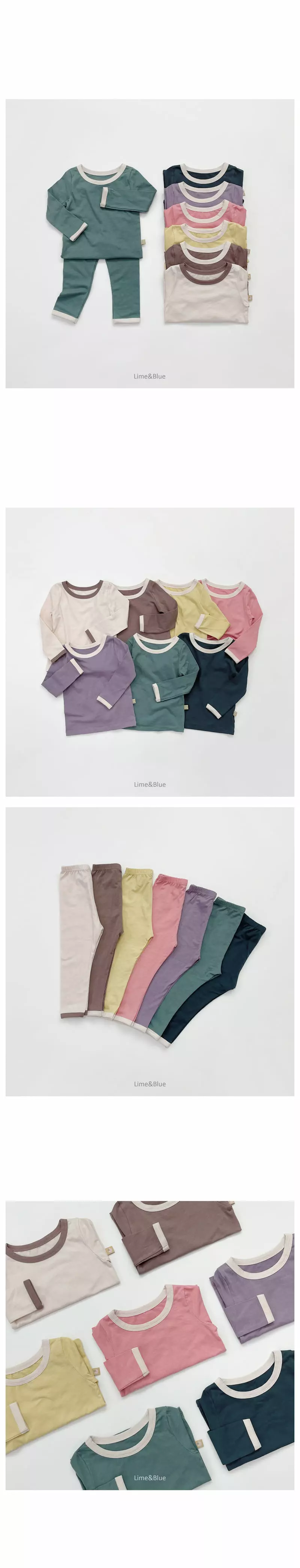 Lime & Blue - Korean Children Fashion - #kidsshorts - Together Easywear - 2