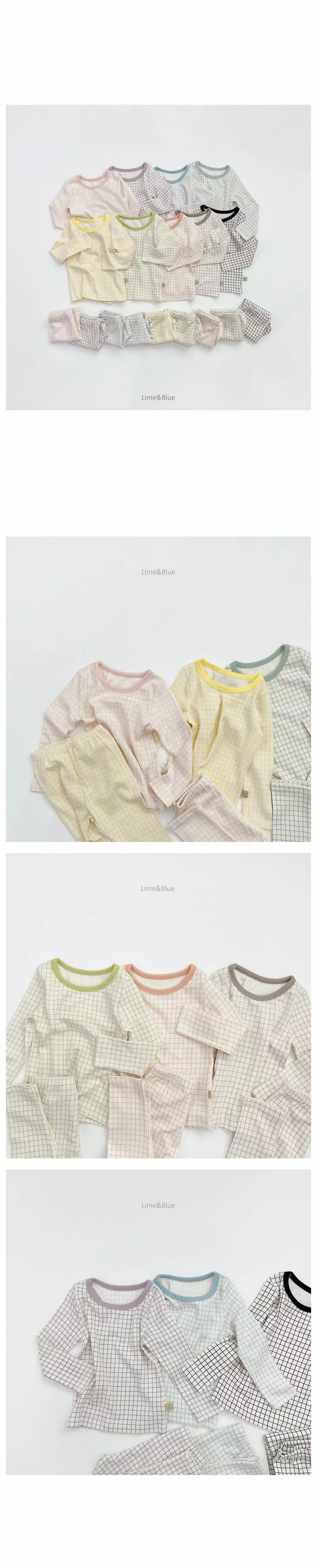 Lime & Blue - Korean Children Fashion - #prettylittlegirls - Coco Check Easywear - 3
