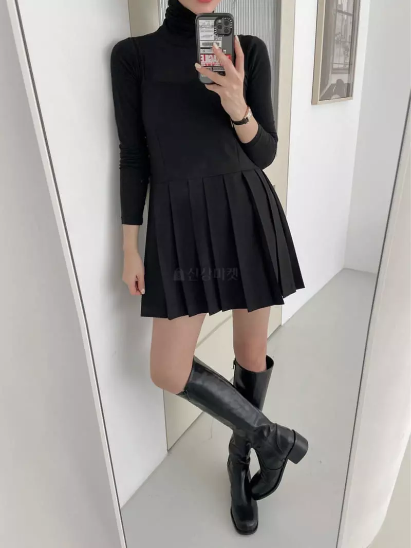 Lissom - Korean Women Fashion - #momslook - Arc One-piece - 11