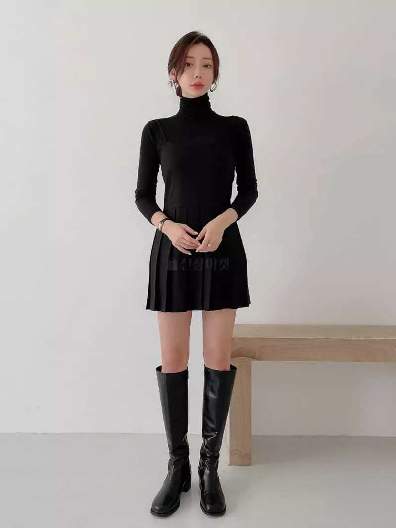 Lissom - Korean Women Fashion - #momslook - Arc One-piece - 9