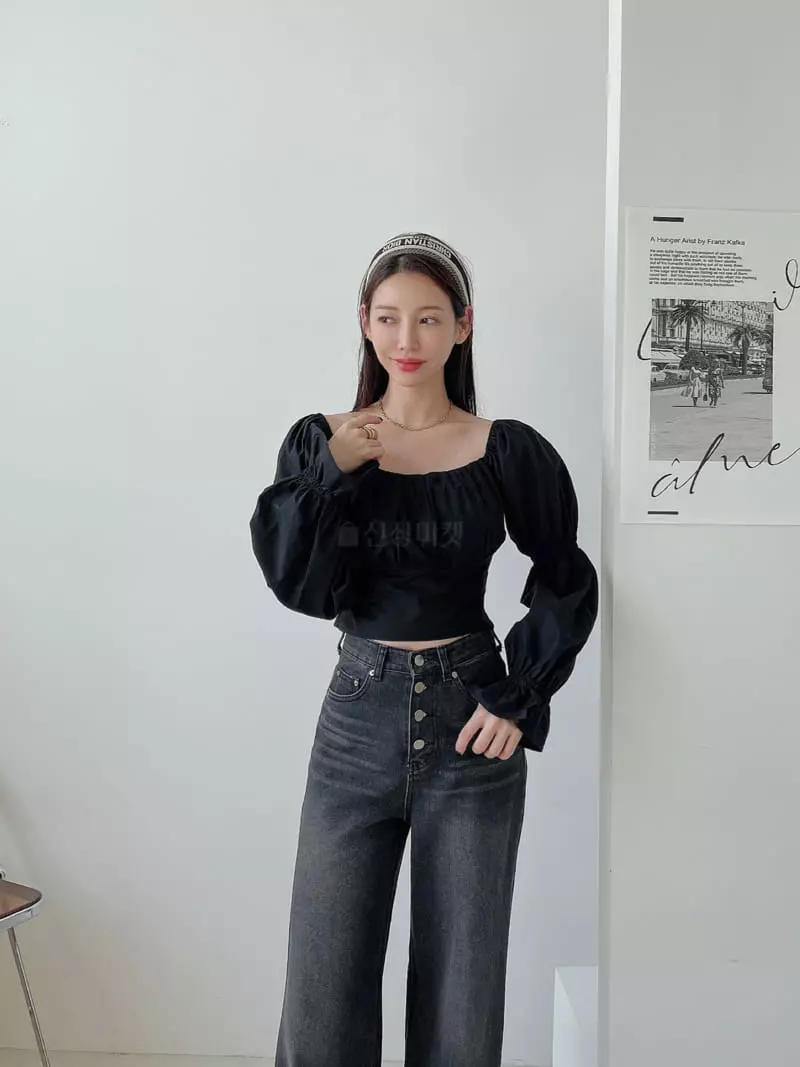 Lissom - Korean Women Fashion - #momslook - Moa Blouse - 3