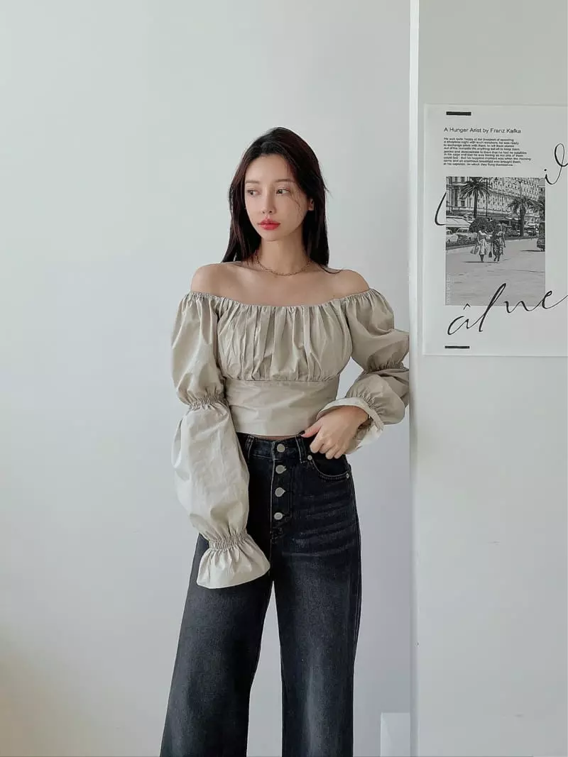 Lissom - Korean Women Fashion - #momslook - Moa Blouse - 5