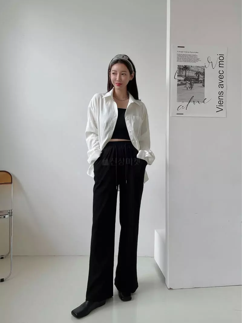 Lissom - Korean Women Fashion - #momslook - Rich Shirt