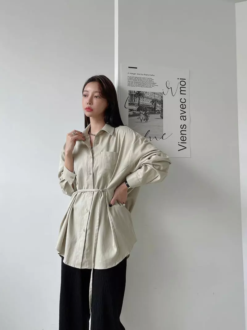 Lissom - Korean Women Fashion - #momslook - Rich Shirt - 3