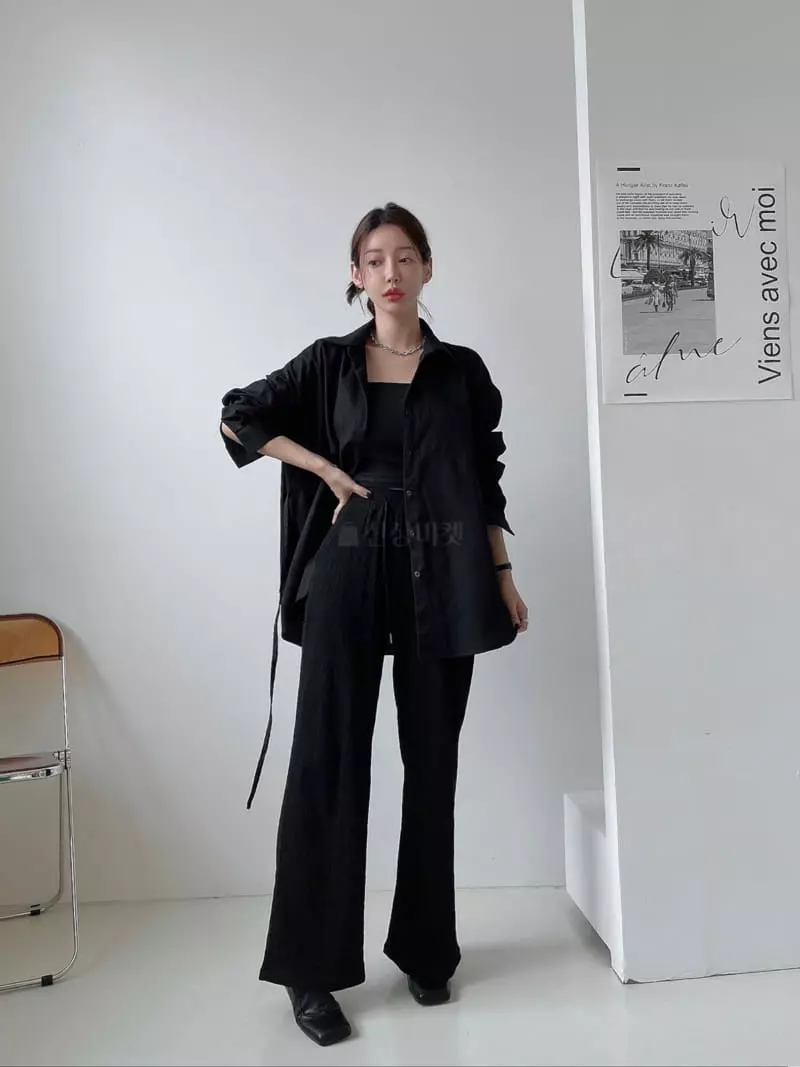 Lissom - Korean Women Fashion - #momslook - Rich Shirt - 5