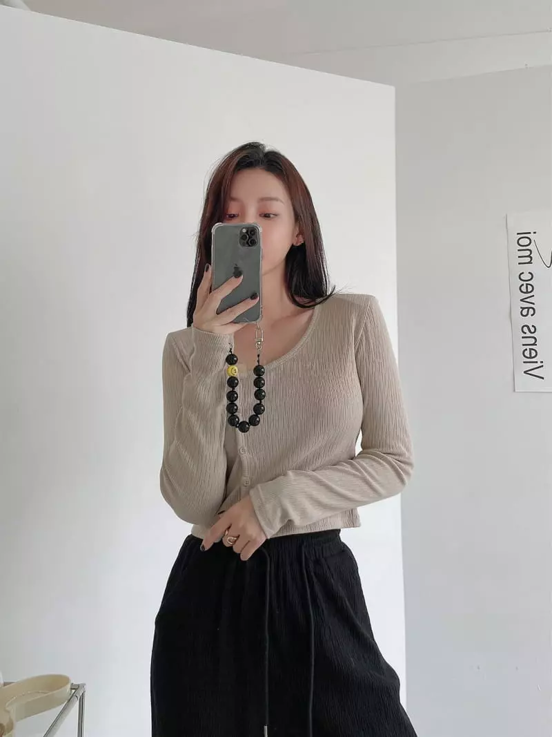 Lissom - Korean Women Fashion - #momslook - Unbal Cardigan - 7