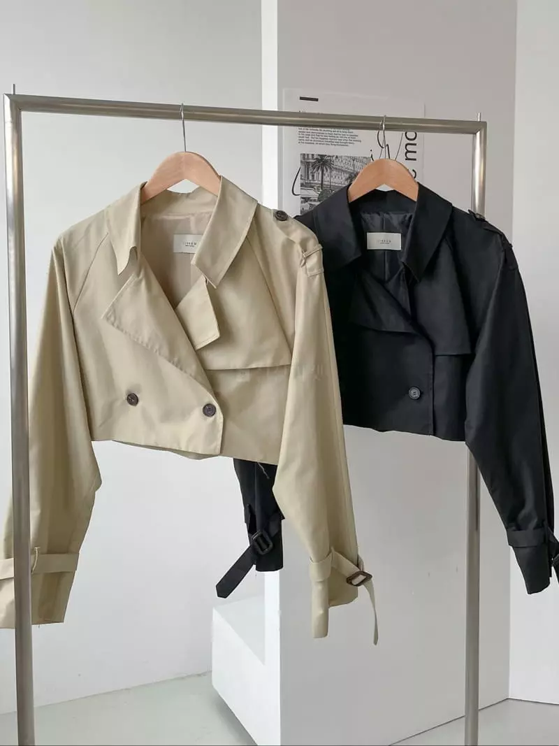 Lissom - Korean Women Fashion - #shopsmall - Crop Jacket - 6
