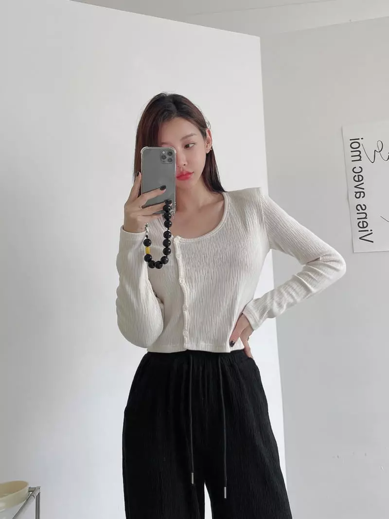 Lissom - Korean Women Fashion - #shopsmall - Unbal Cardigan - 2