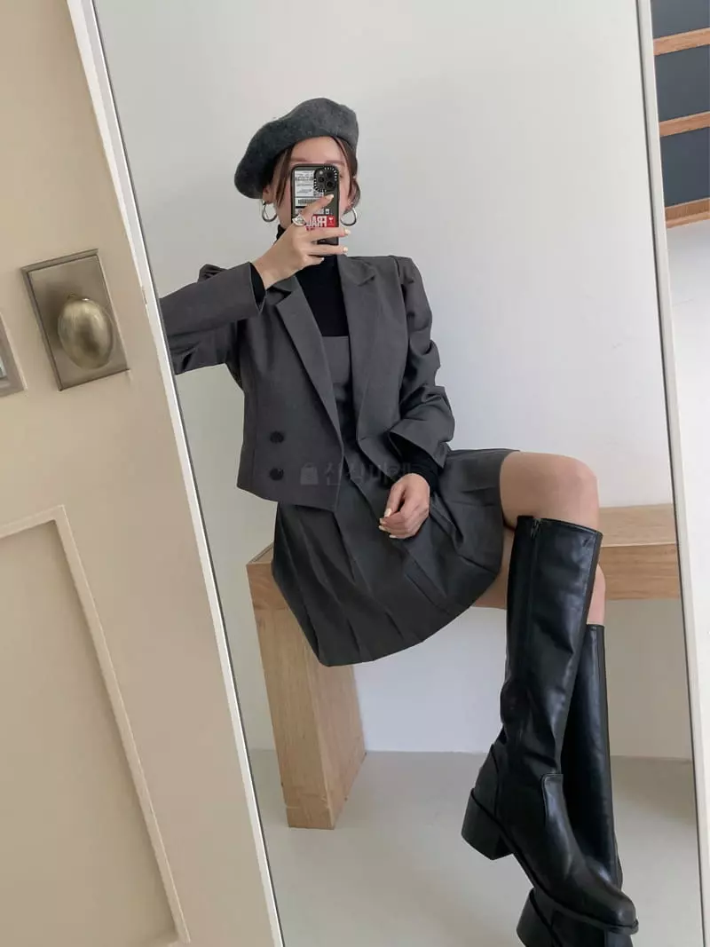 Lissom - Korean Women Fashion - #shopsmall - Arc Jacket