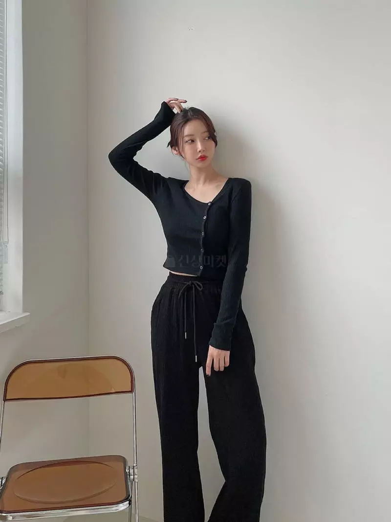 Lissom - Korean Women Fashion - #thatsdarling - Unbal Cardigan - 4