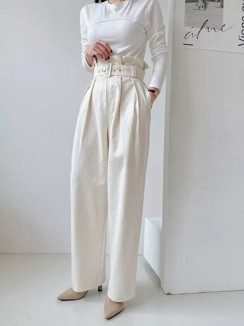 Lissom - Korean Women Fashion - #vintageinspired - Tams Pants - 2