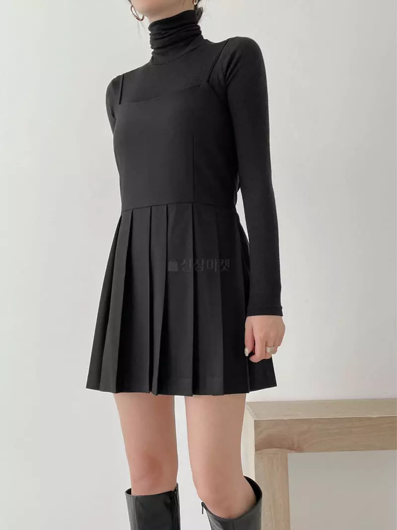 Lissom - Korean Women Fashion - #womensfashion - Arc One-piece - 10