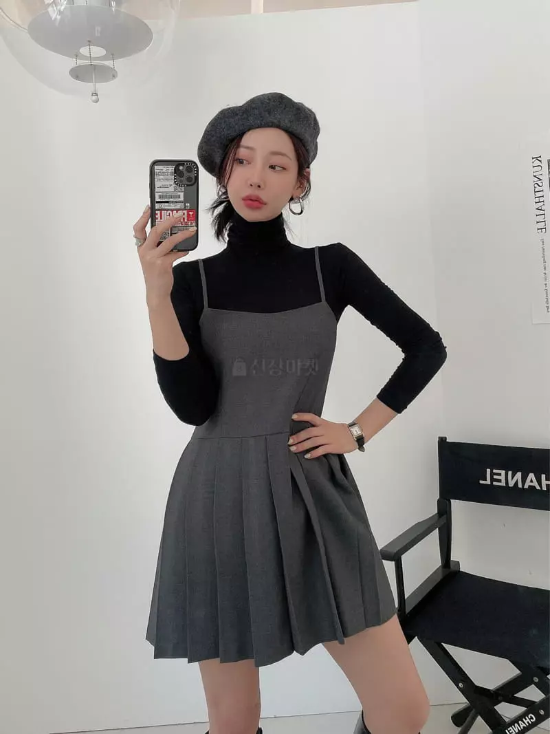 Lissom - Korean Women Fashion - #momslook - Arc One-piece - 4