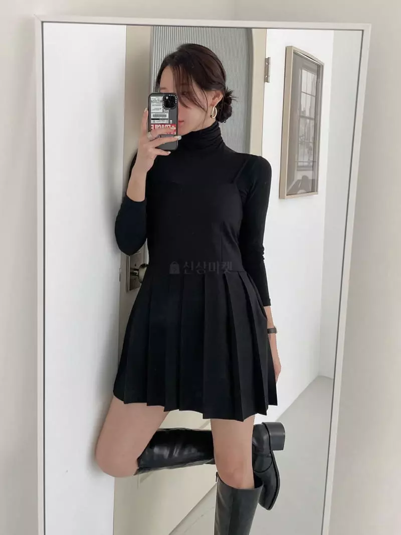 Lissom - Korean Women Fashion - #womensfashion - Arc One-piece - 8