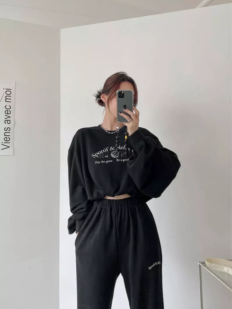 Lissom - Korean Women Fashion - #womensfashion - Moe Sweatshirt - 7