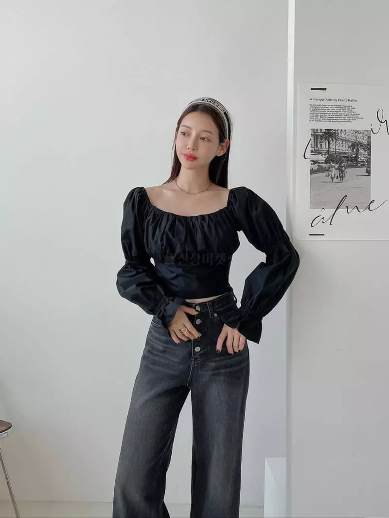 Lissom - Korean Women Fashion - #momslook - Moa Blouse - 4