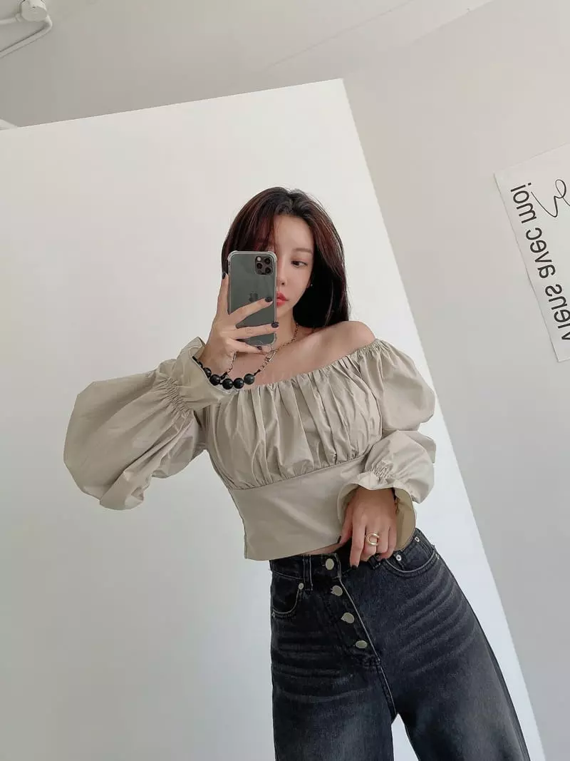 Lissom - Korean Women Fashion - #womensfashion - Moa Blouse - 6