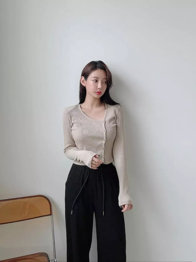 Lissom - Korean Women Fashion - #womensfashion - Unbal Cardigan - 8
